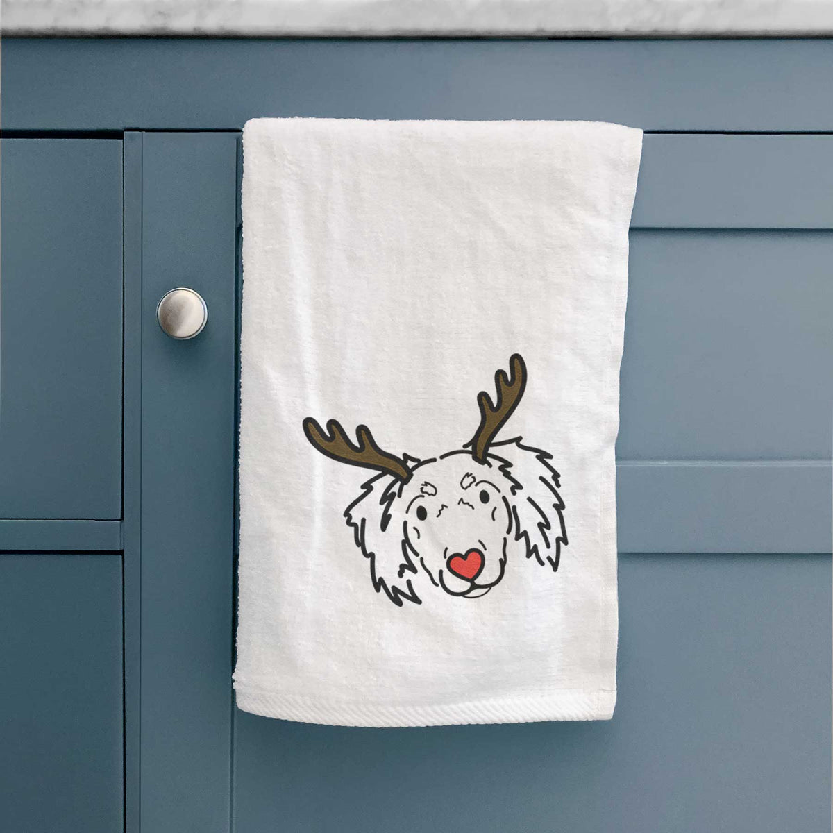 Red Nose Dachshund Mix - Tilly - Decorative Hand Towel