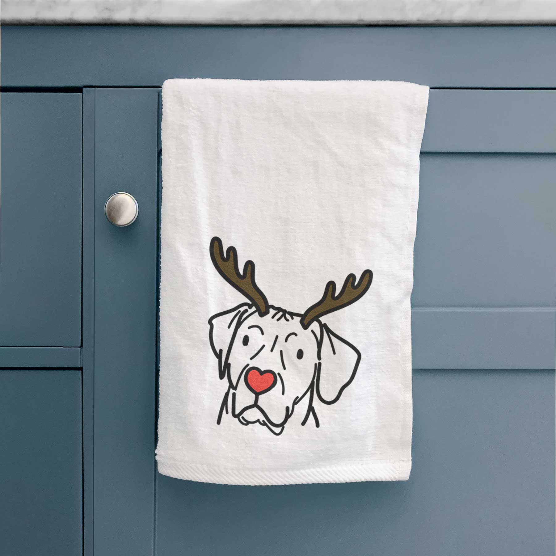 Red Nose Rhodesian Ridgeback - Tito - Decorative Hand Towel