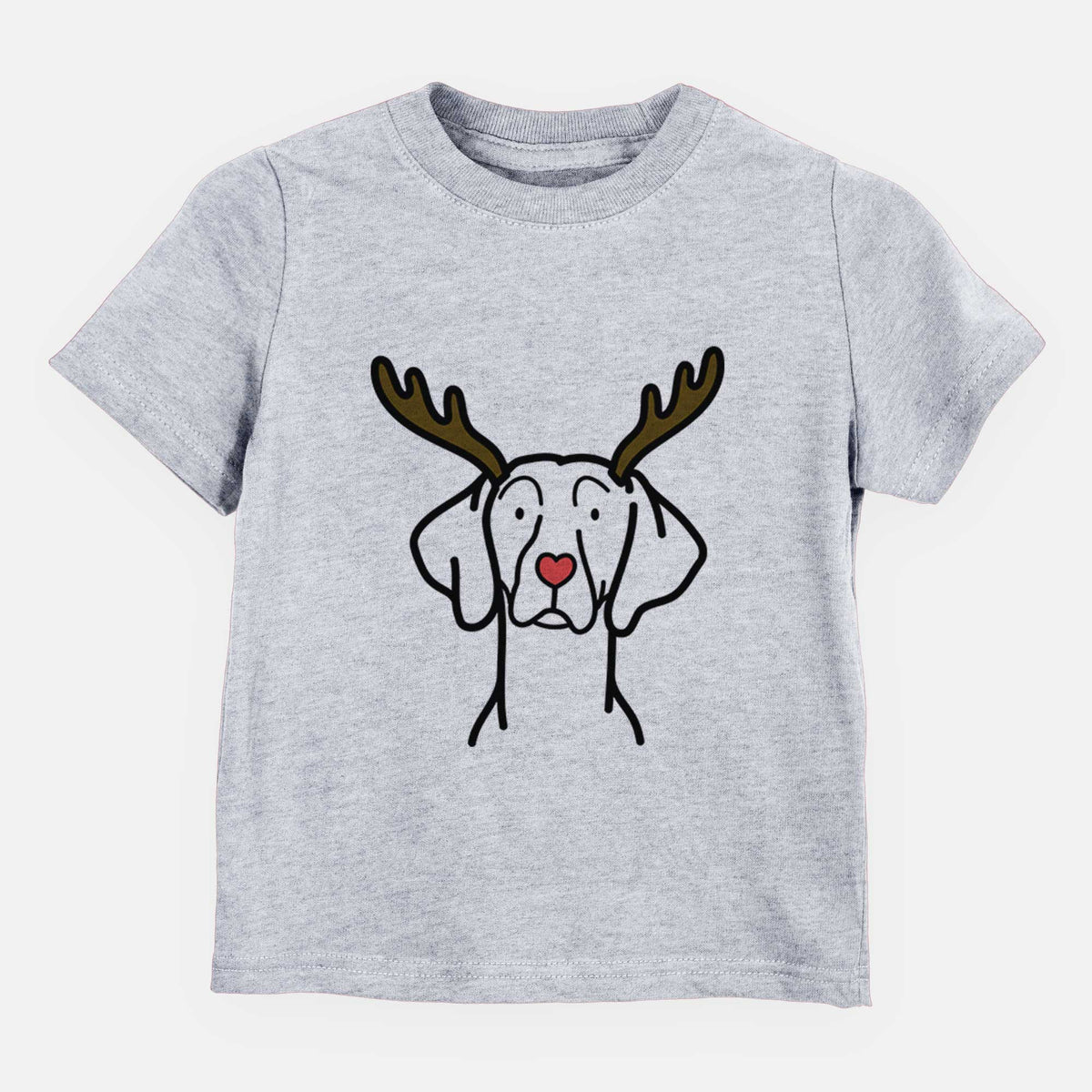 Red Nose Weimaraner - Kids/Youth/Toddler Shirt
