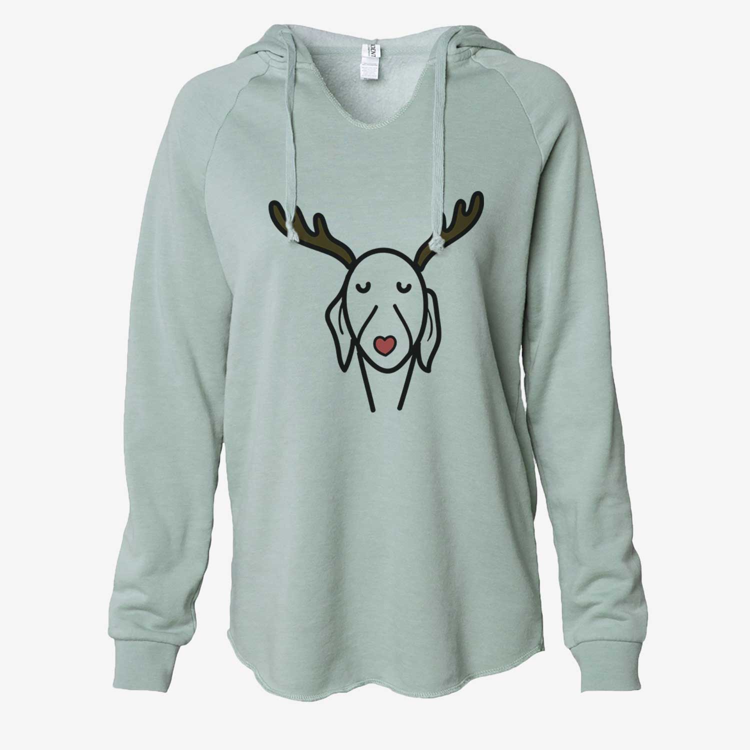 Red Nose Whippet - Cali Wave Hooded Sweatshirt