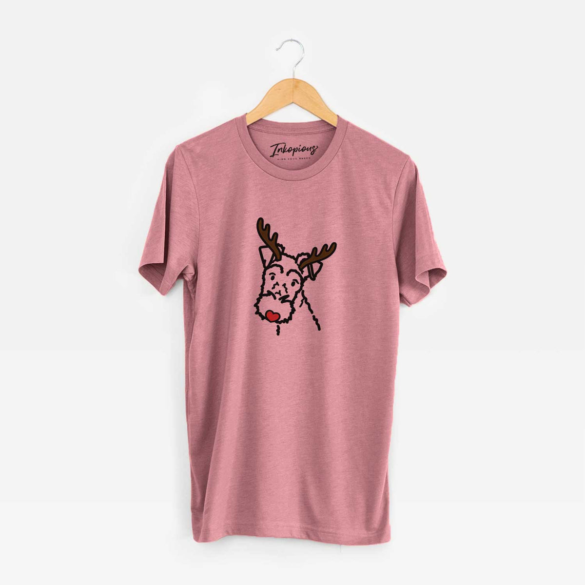 Red Nose Wire Fox Terrier - Unisex Crewneck
