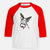 Red Nose Wire Fox Terrier - Youth 3/4 Long Sleeve