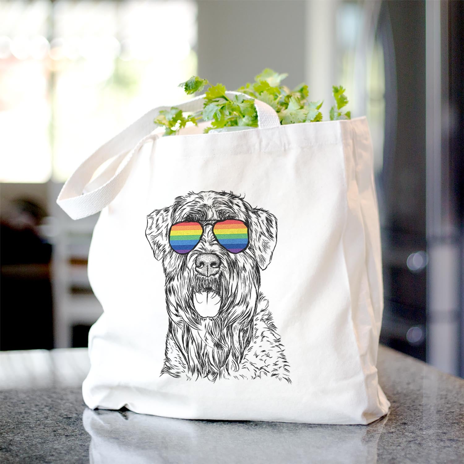 Bonnie the Bouvier des Flandres - Tote Bag