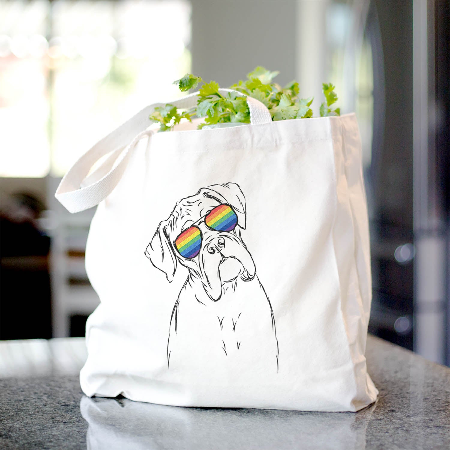 Cooper the Boxer - Tote Bag