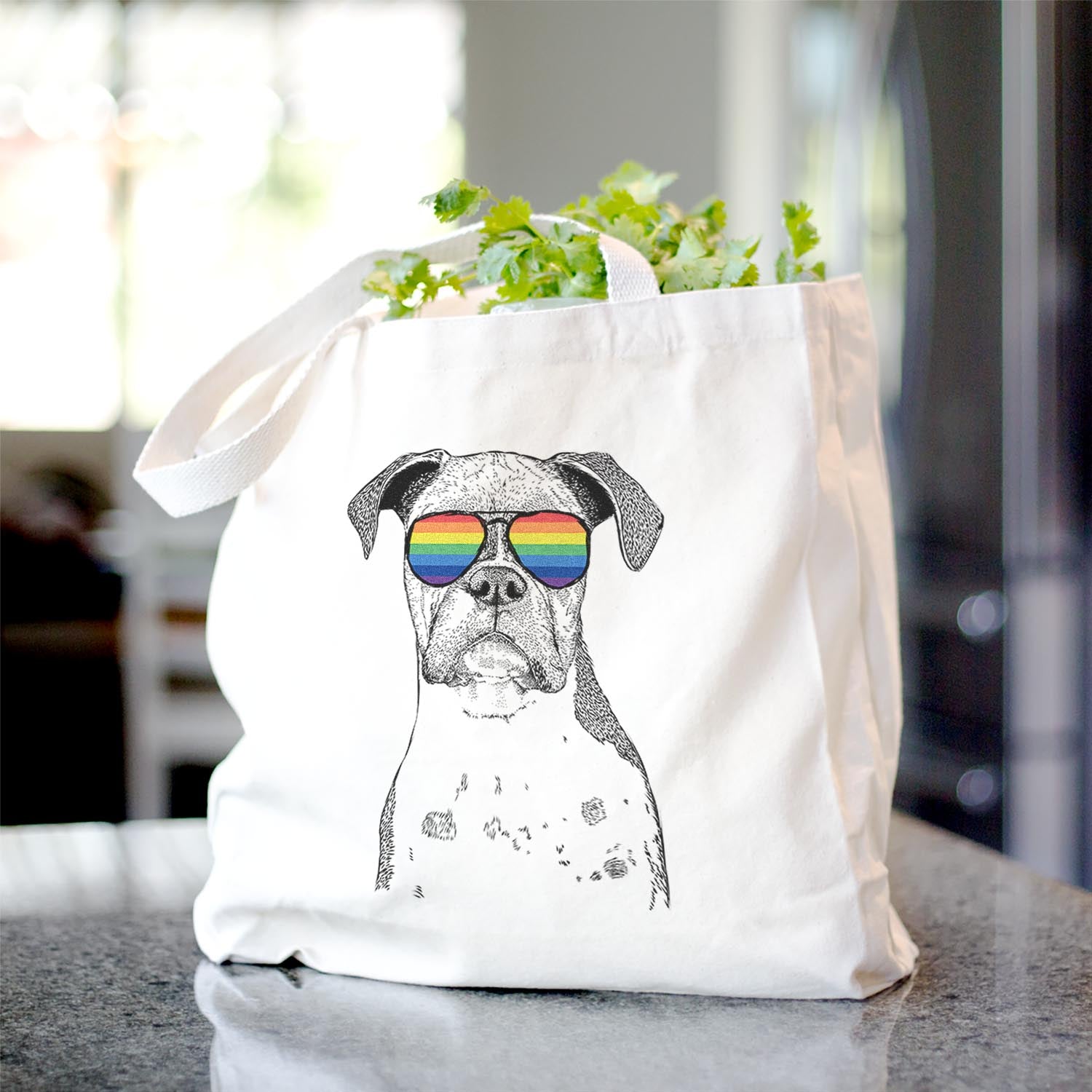 Daisy the Boxer - Tote Bag