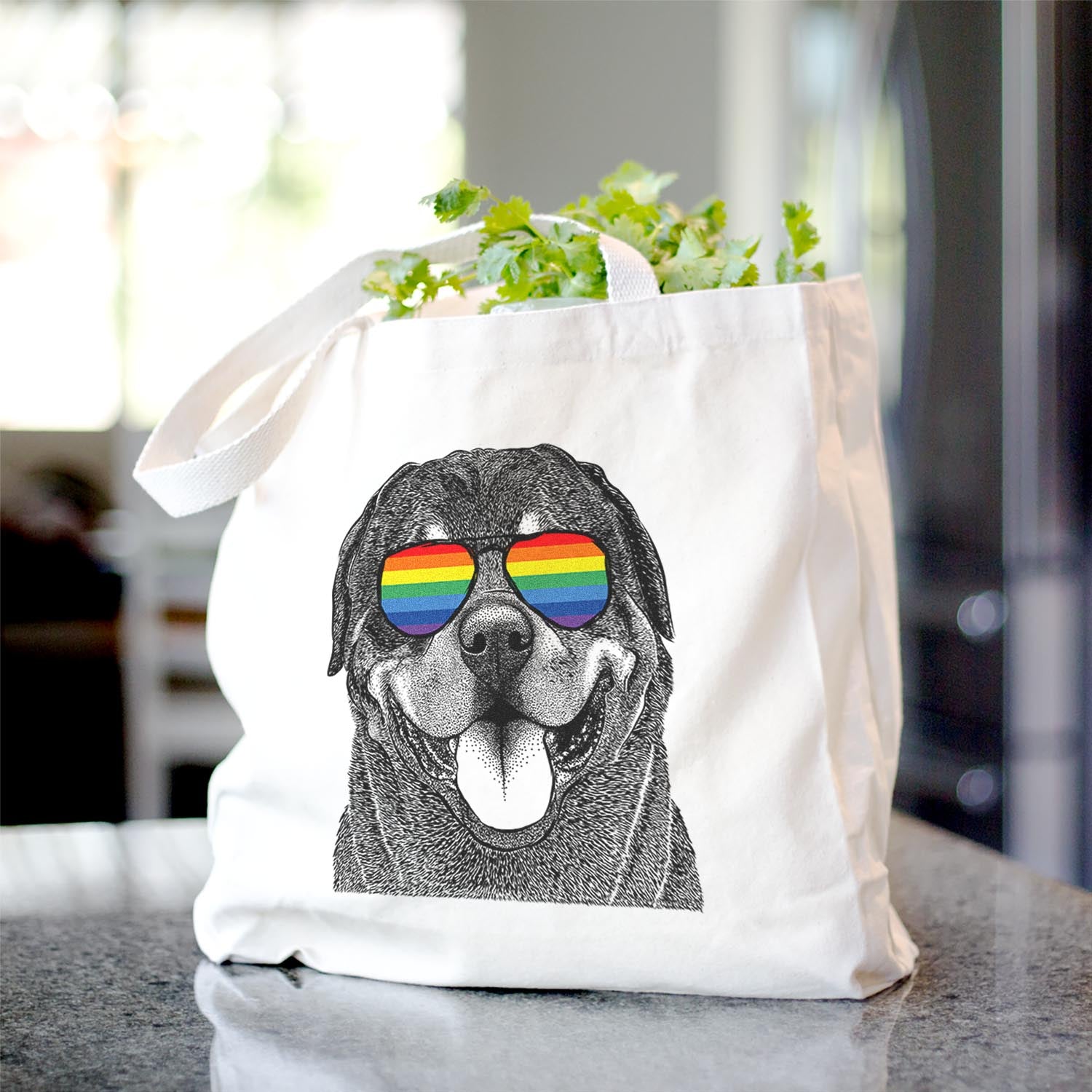 Hagan the Rottweiler - Tote Bag