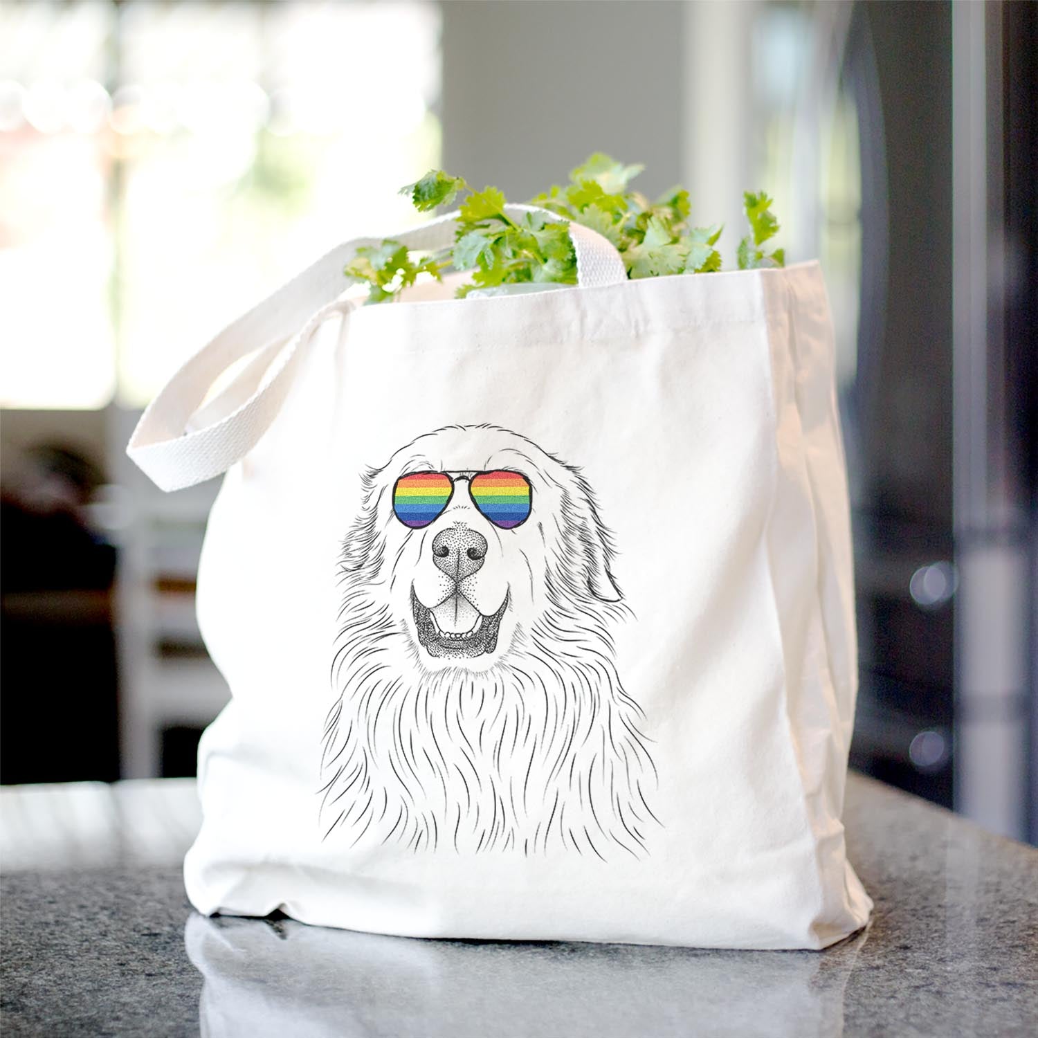 Horton the Great Pyrenees - Tote Bag