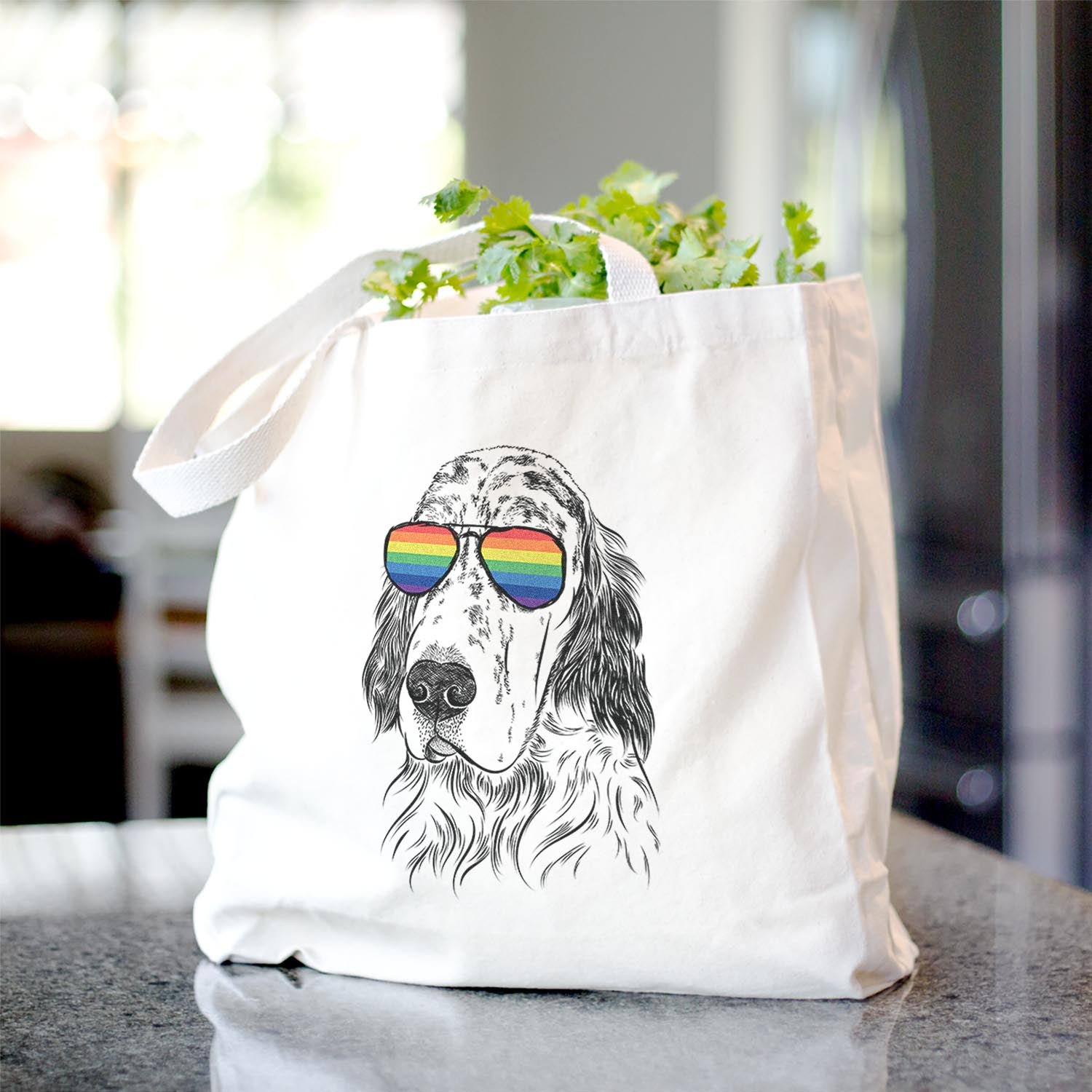 Hutch the English Setter - Tote Bag