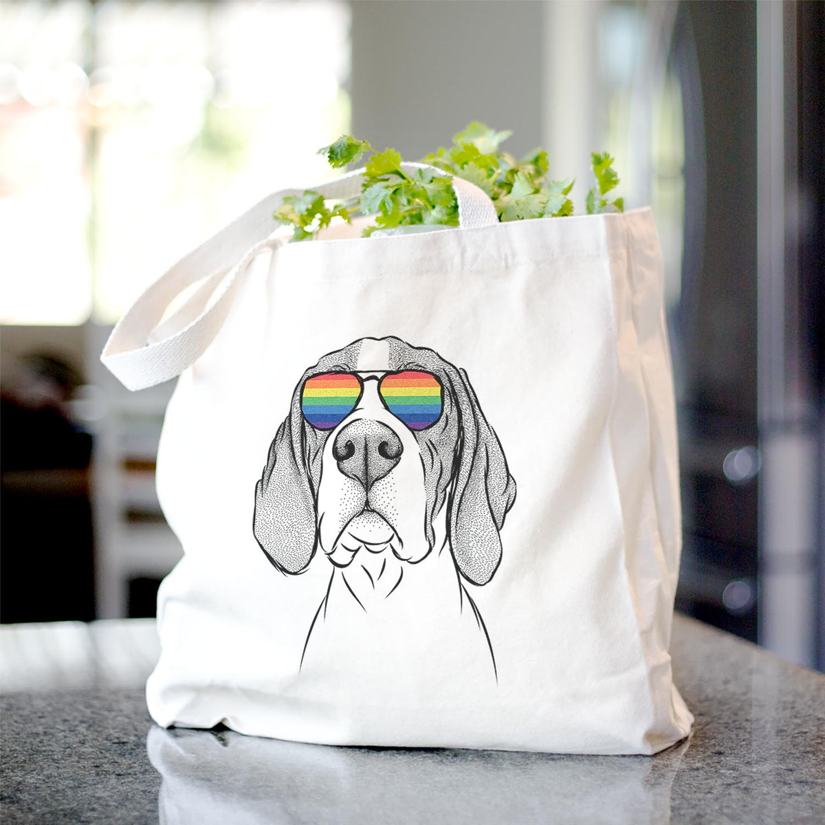 Liam the English Pointer - Tote Bag