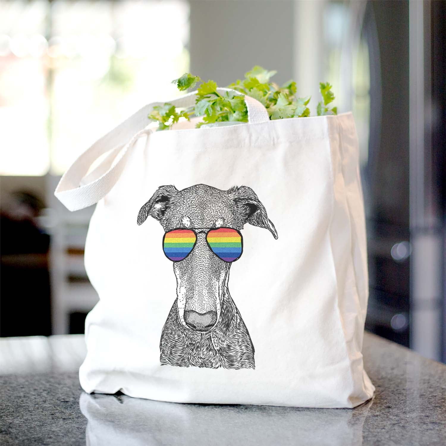 Princess Fiona the Doberman - Tote Bag