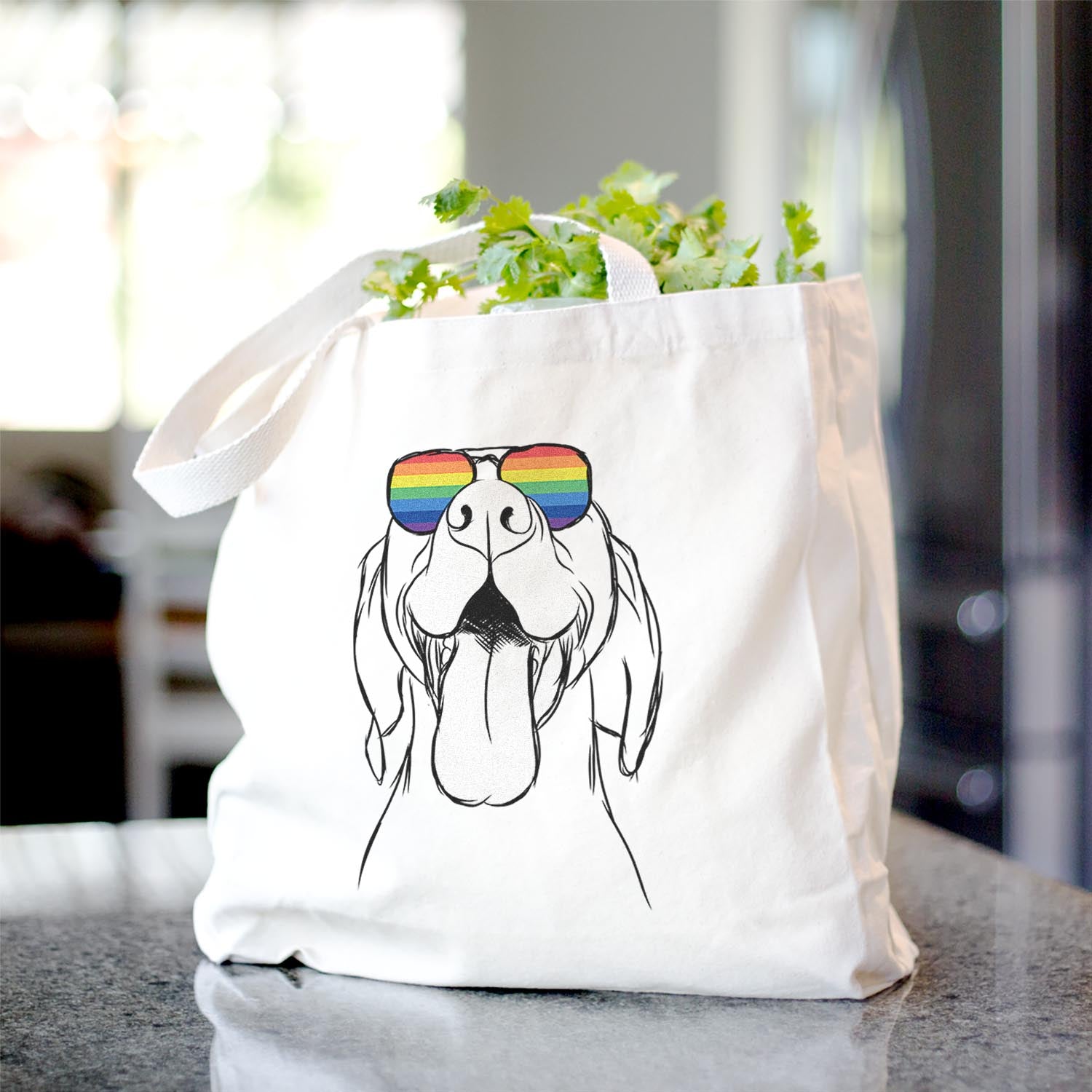 Rhys the Vizsla - Tote Bag