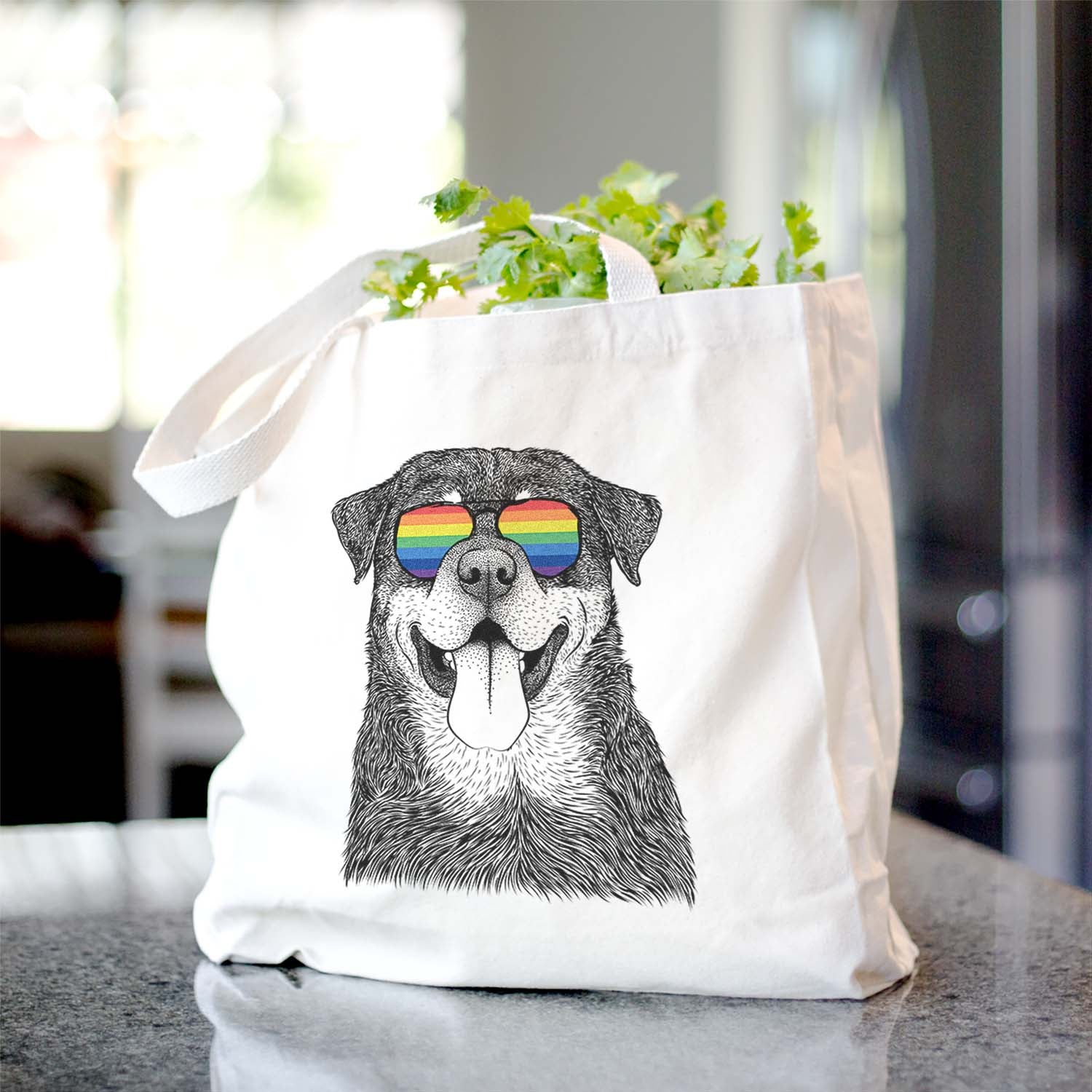 Romeo the Rottweiler - Tote Bag