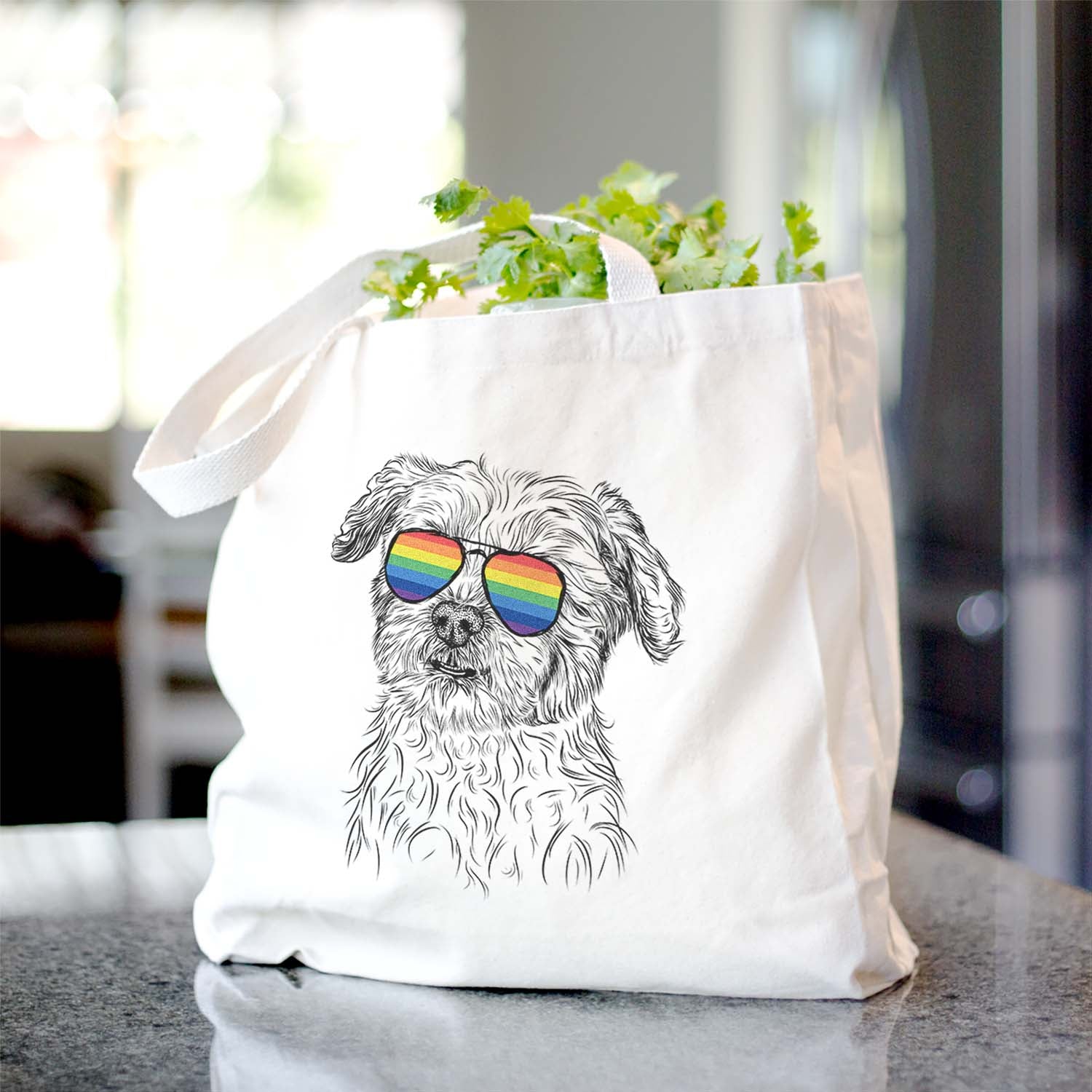 Roxie the Schnauzer Shih Tzu Mix - Tote Bag