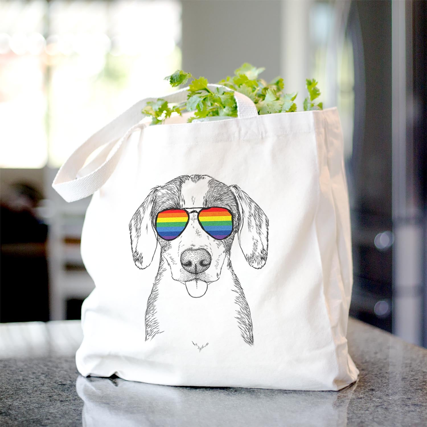 SophiePea the Mixed Breed - Tote Bag