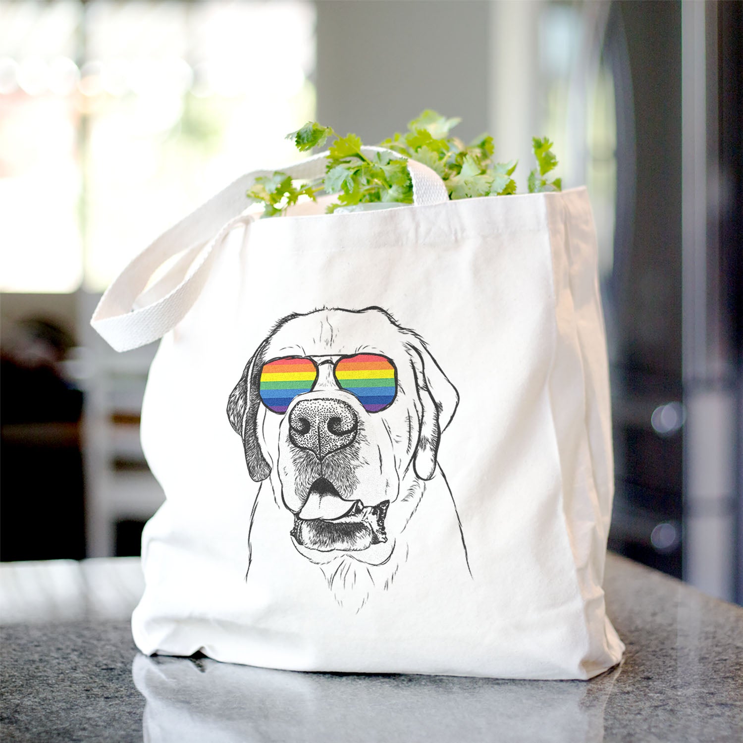 Wendy the Saint Bernard - Tote Bag