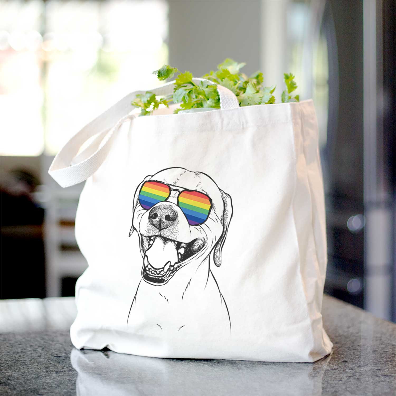 Beemer the Boxer Pitbull Terrier Mix - Tote Bag