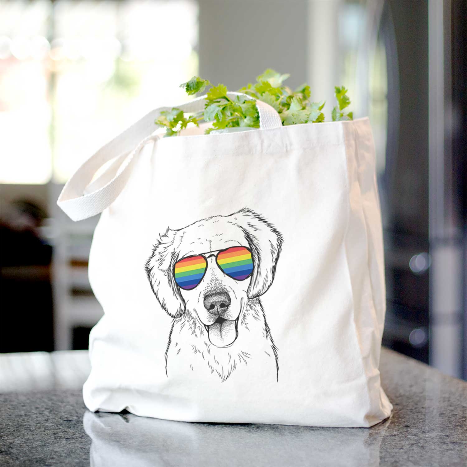 BoJo the Golden Retriever - Tote Bag