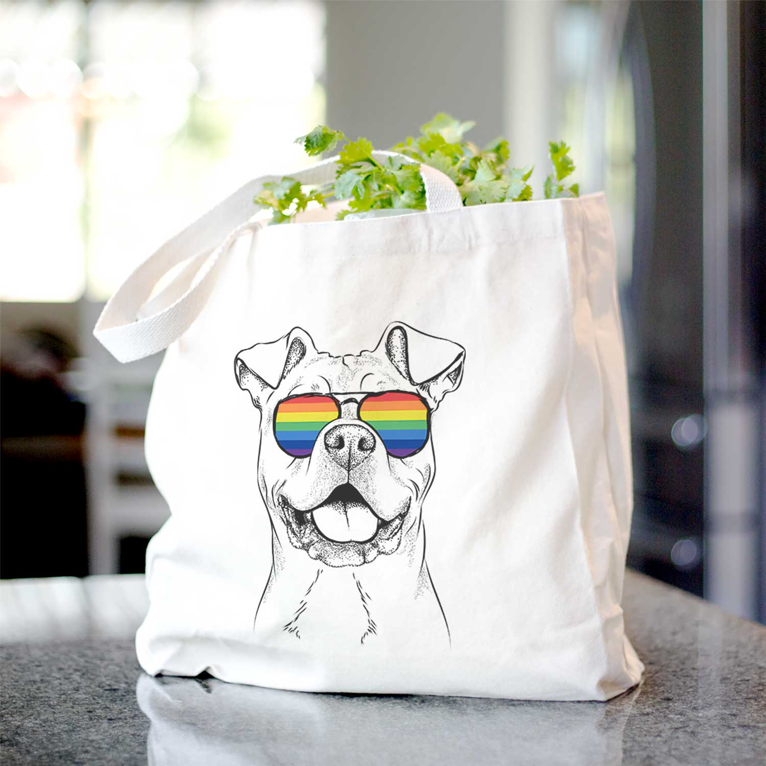 Bubba Scraps the AmStaff Mix - Tote Bag