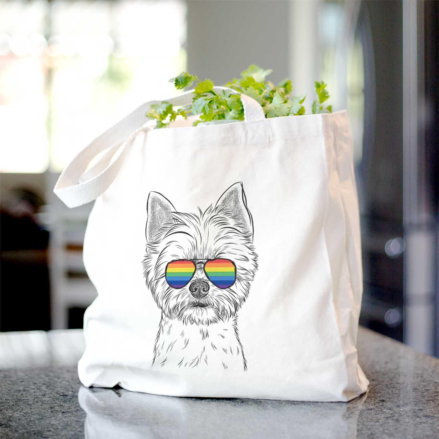 Chewy the Yorkshire Terrier - Tote Bag