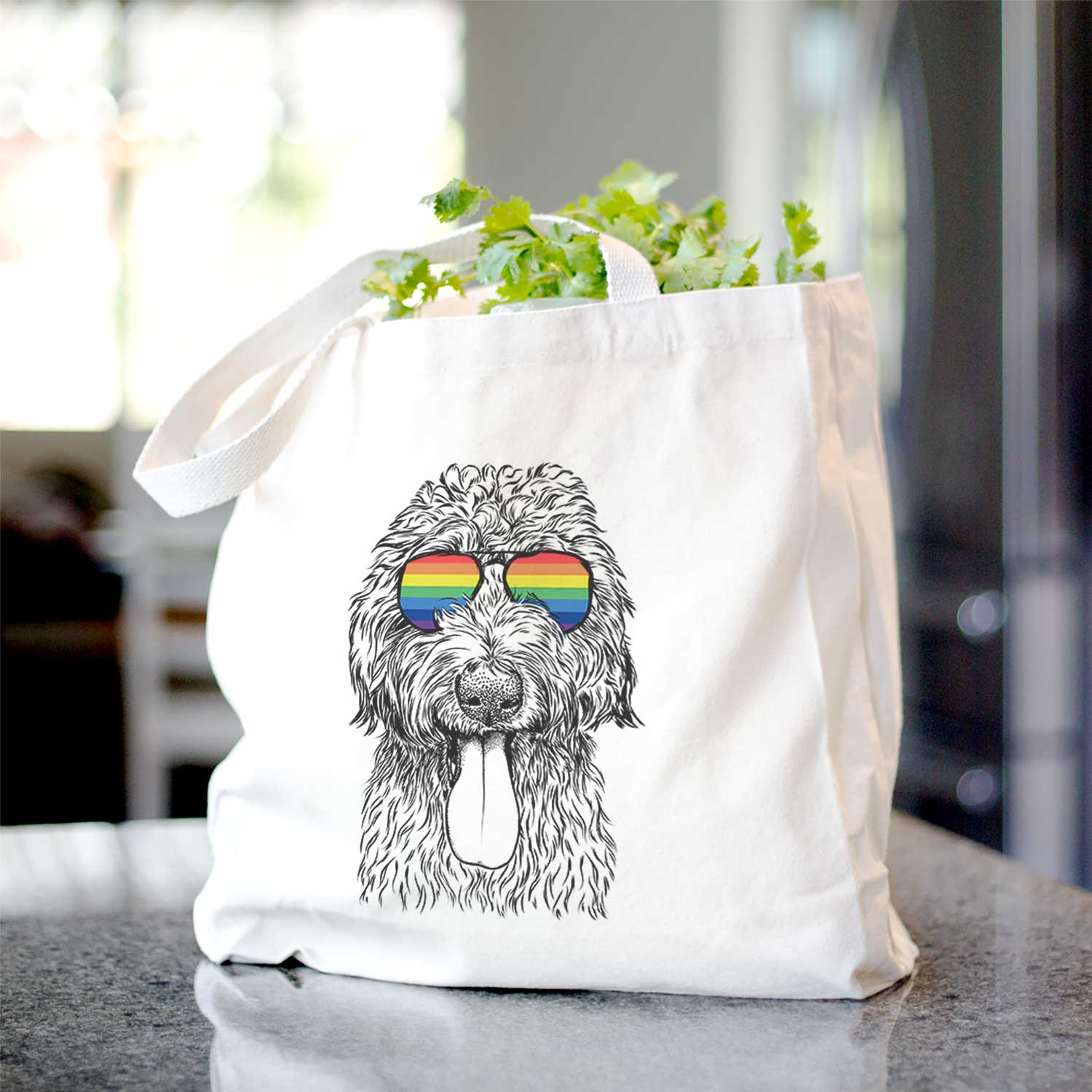 CiCi Paulk the Aussiedoodle - Tote Bag