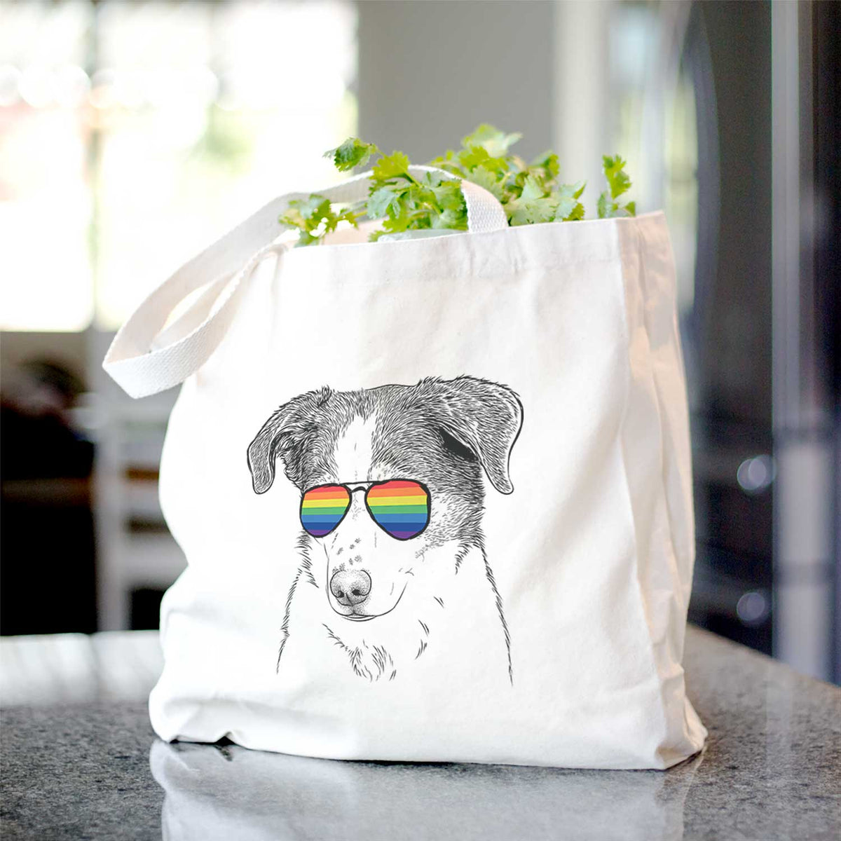 Coco the Beagle Mix - Tote Bag