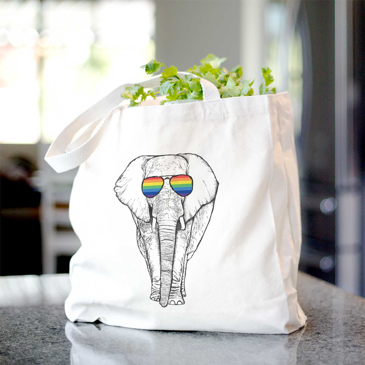 Ella the Elephant - Tote Bag