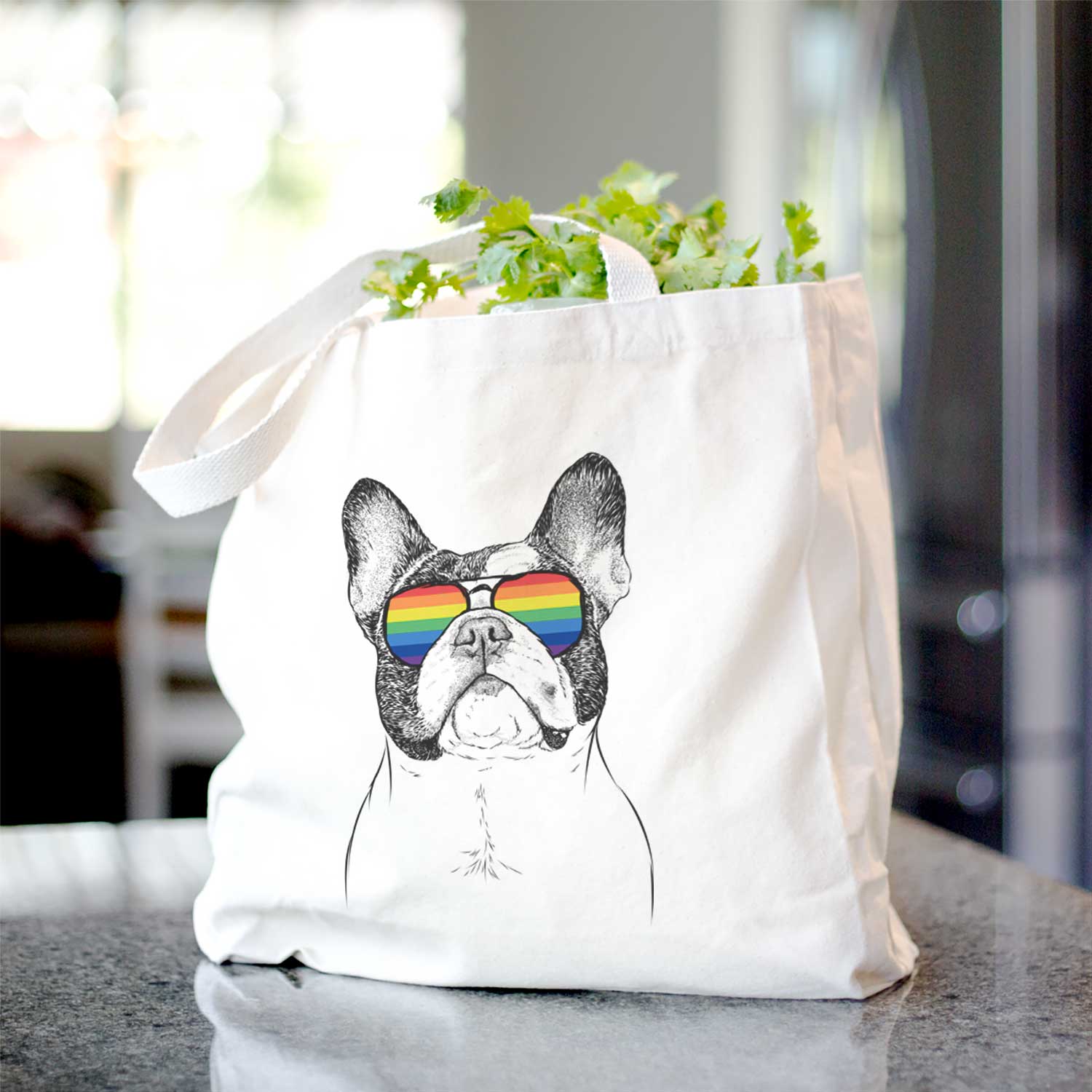 Ella the French Bulldog - Tote Bag