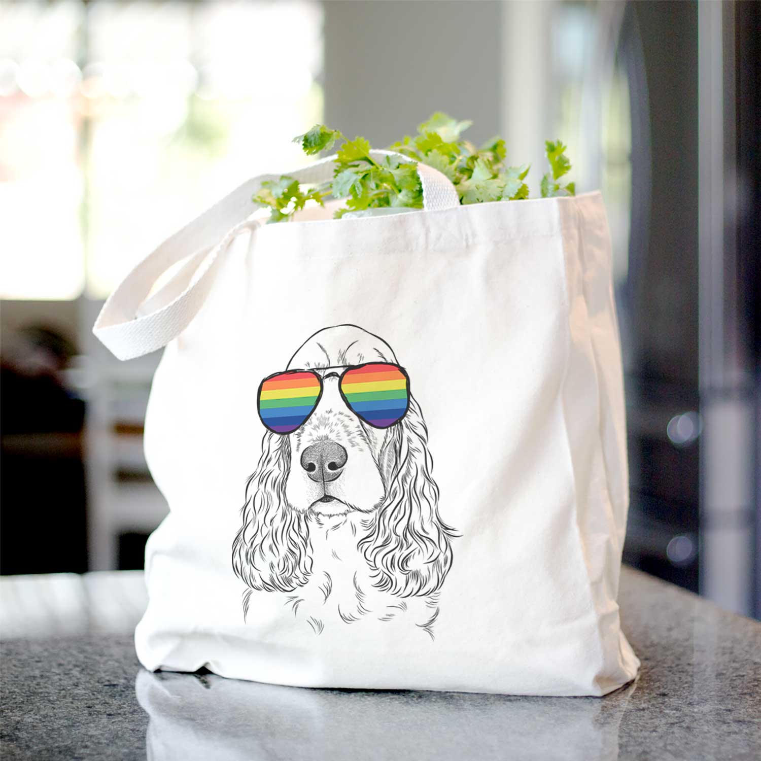 Henry the English Cocker Spaniel - Tote Bag