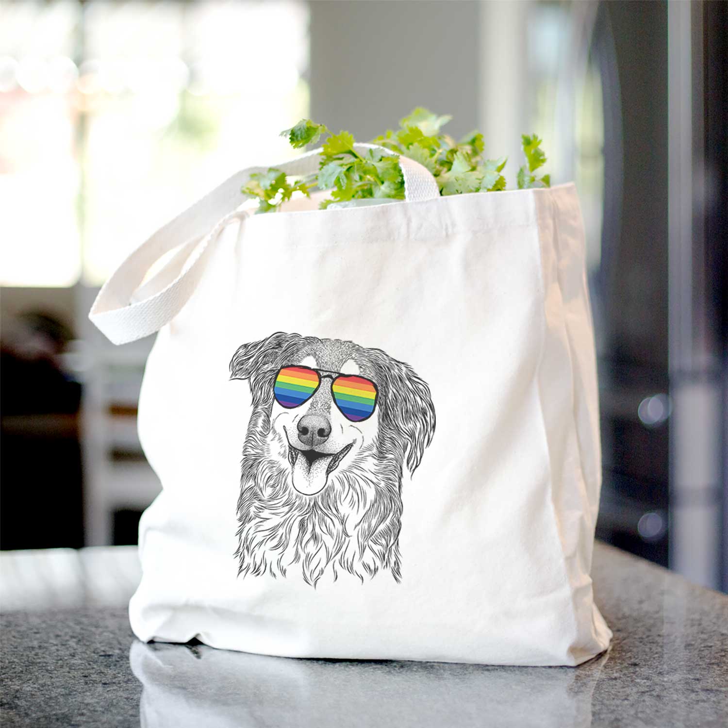 Maddie the English Shepherd - Tote Bag
