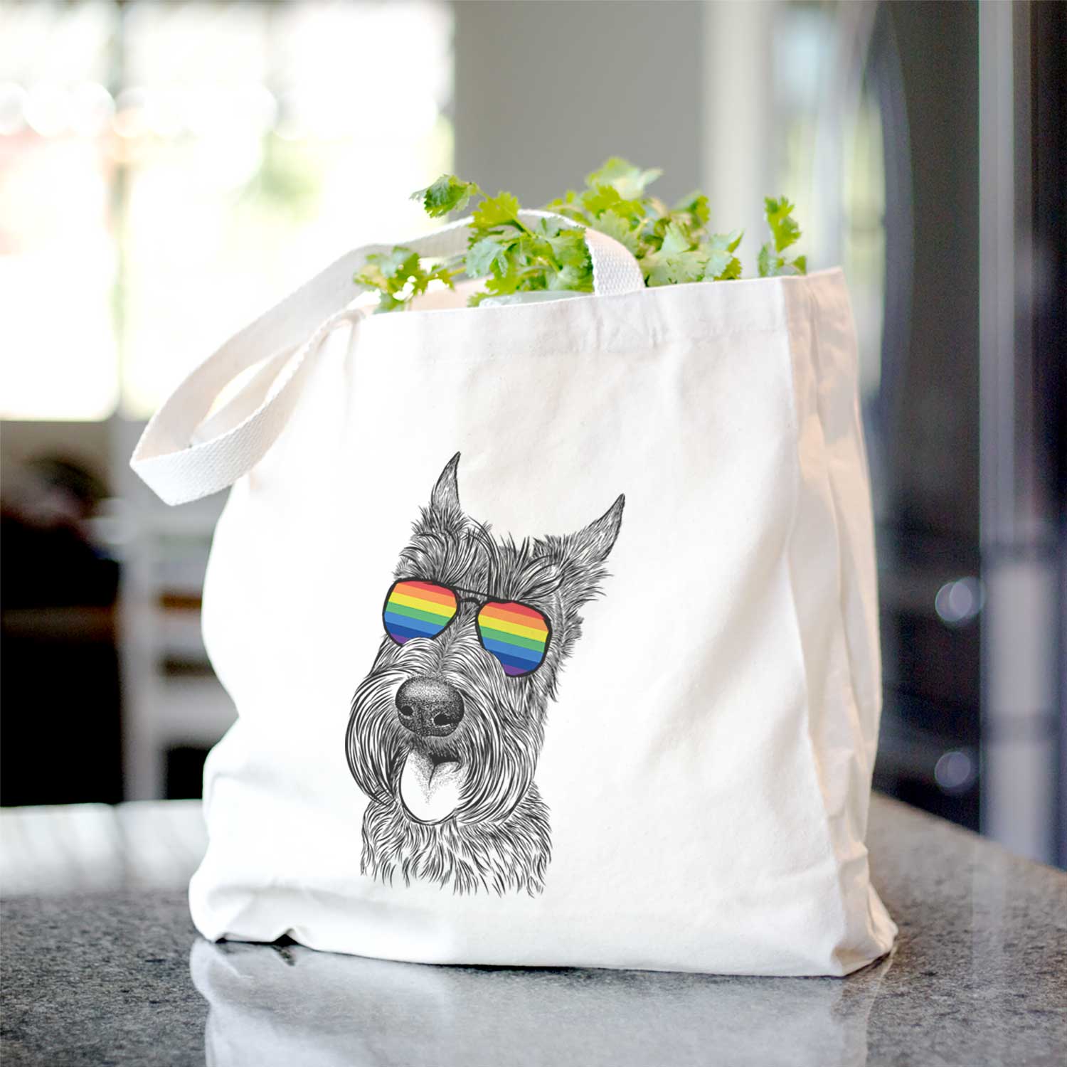 Magnus the Scottish Terrier - Tote Bag