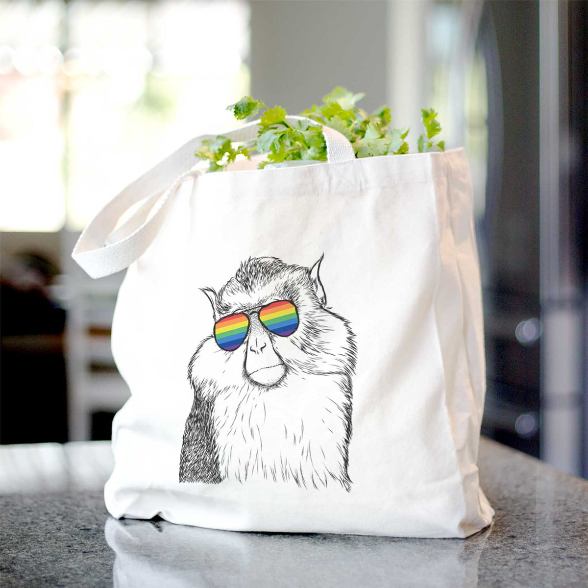 Matata the Mona Monkey - Tote Bag