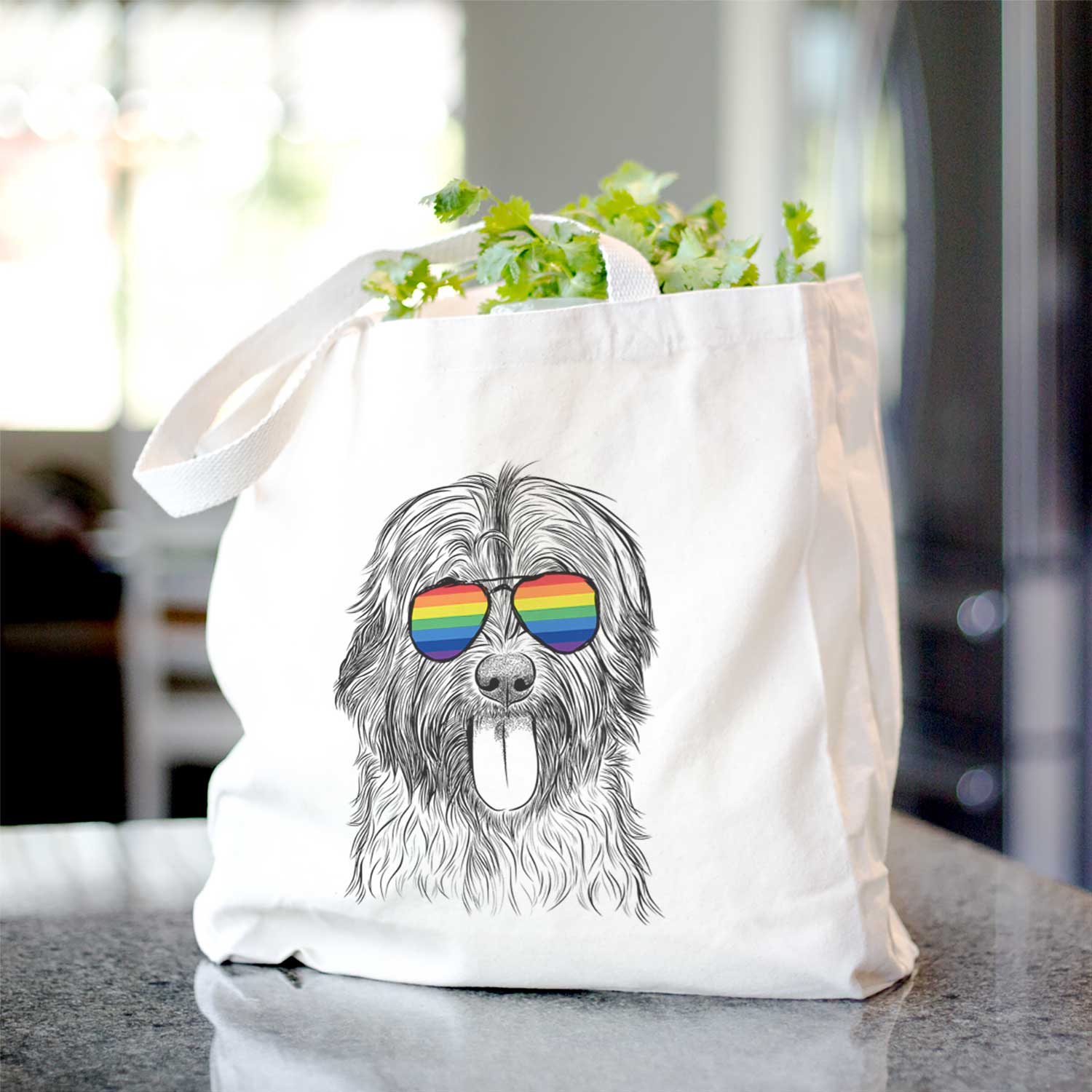 Puig the Catalan Sheepdog - Tote Bag