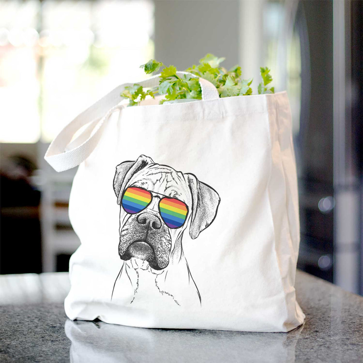 Reuby the Boxer - Tote Bag