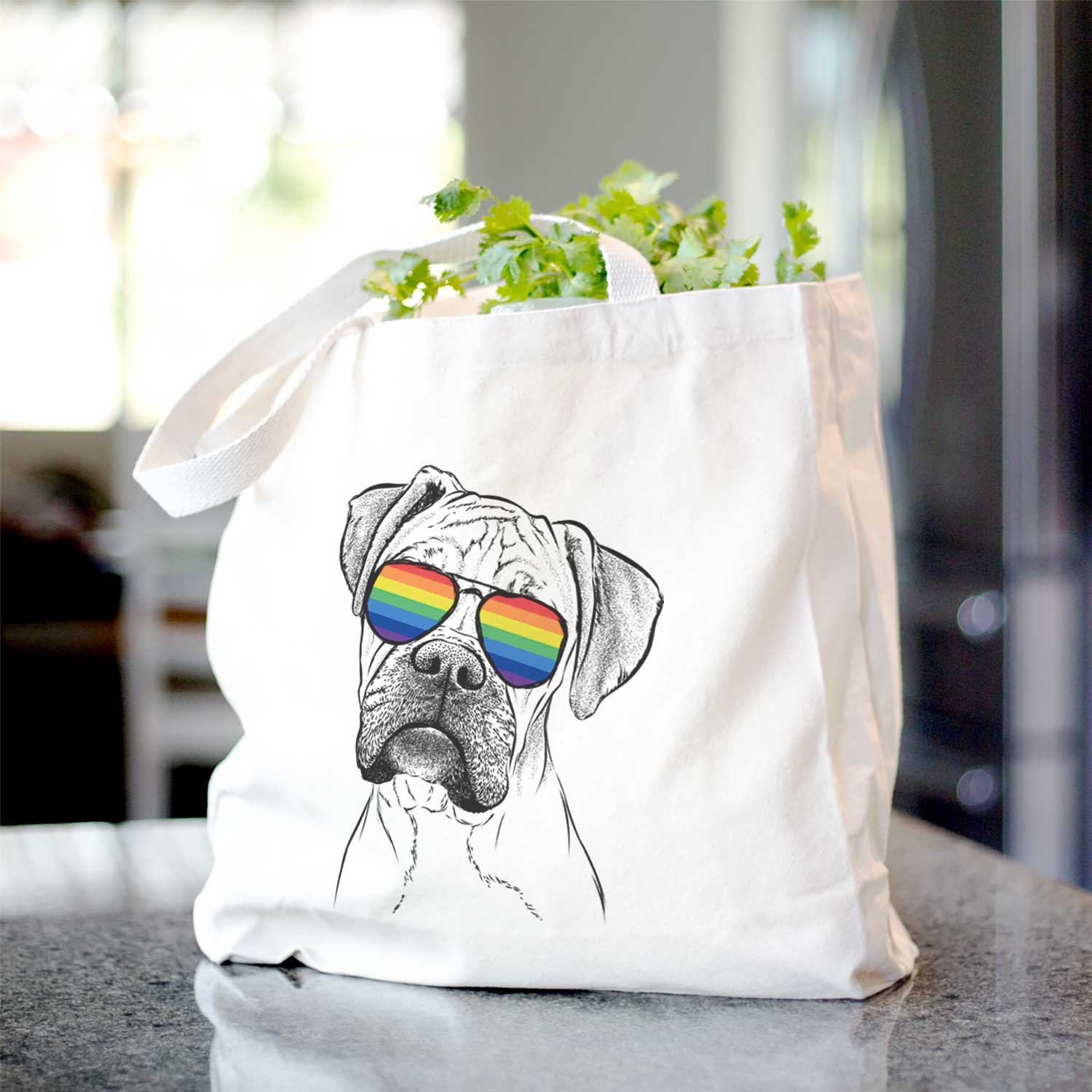 Reuby the Boxer - Tote Bag