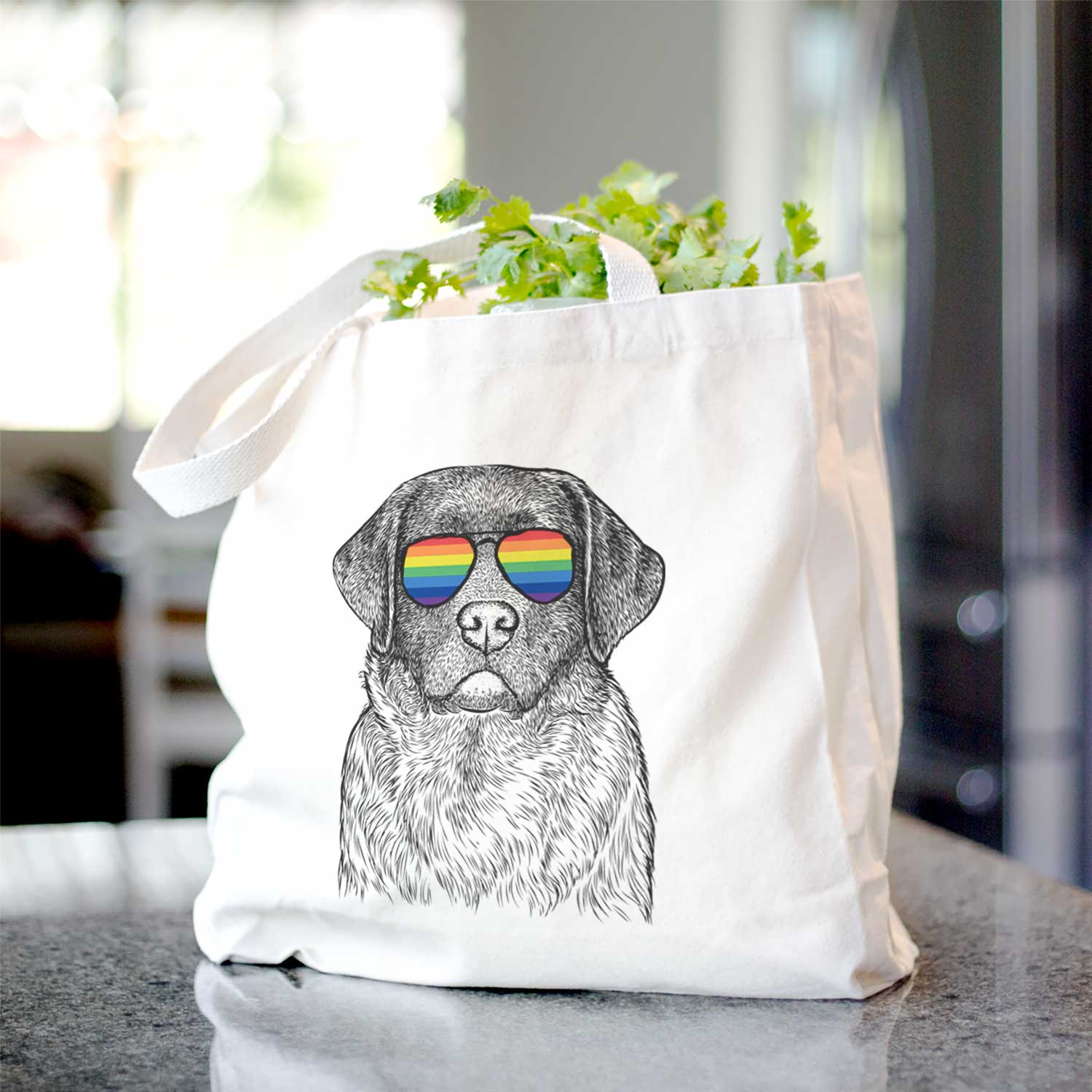 River the English Labrador Retriever - Tote Bag