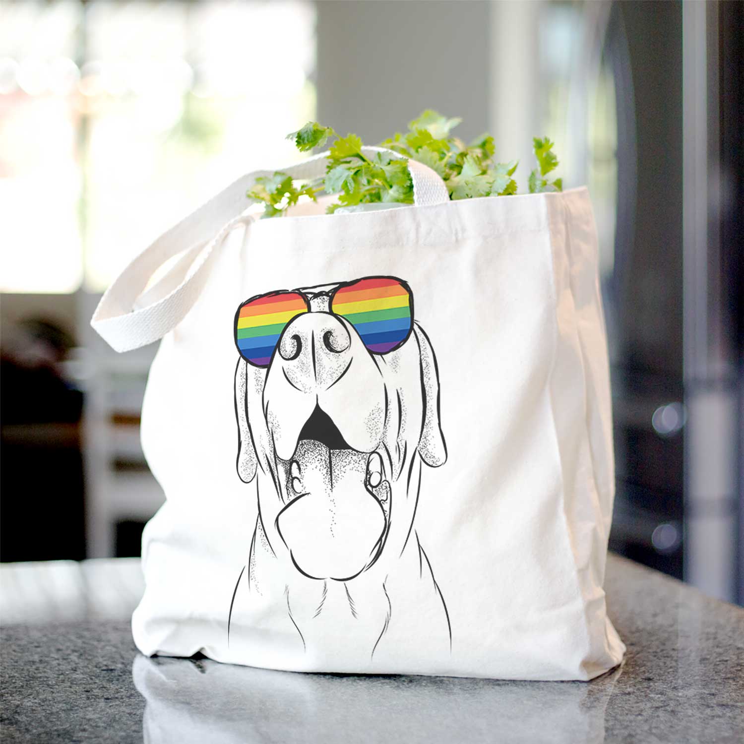 Silly Lilly the Labrador Retriever - Tote Bag