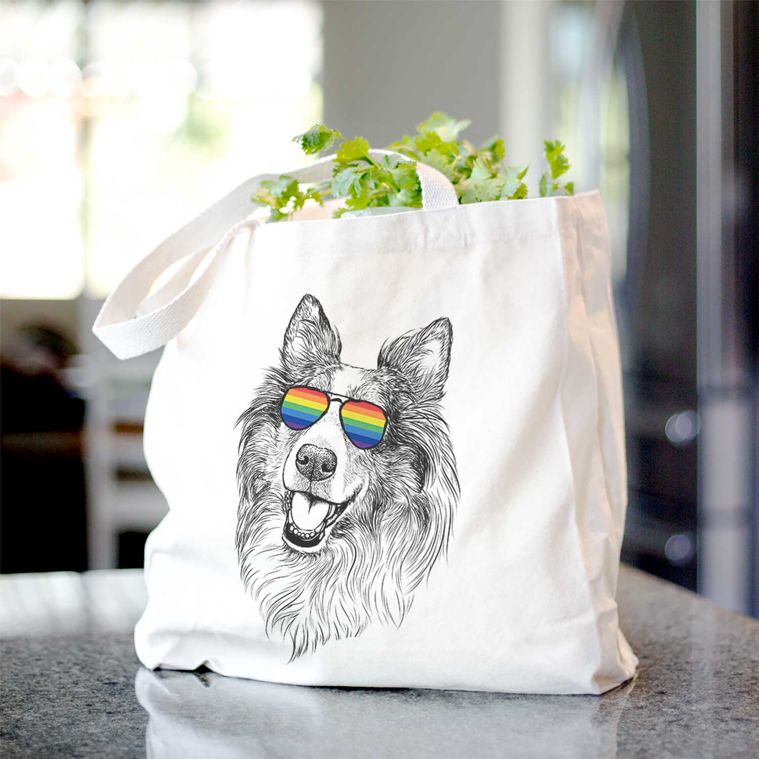 Skylar the Shetland Sheepdog - Tote Bag