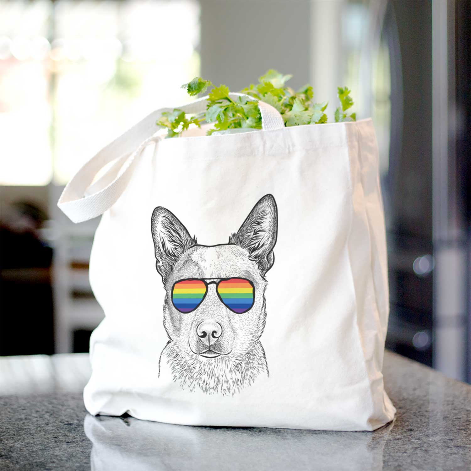 Snap the Australian Cattle Dog - Tote Bag