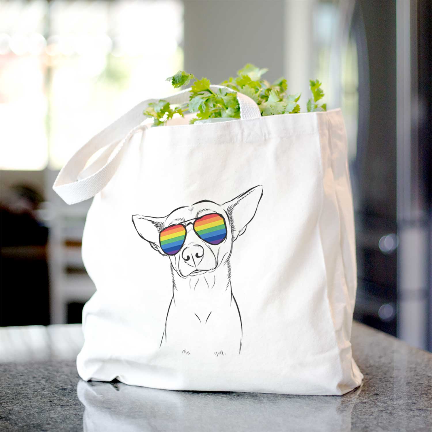 Yogi the Mixed Breed - Tote Bag