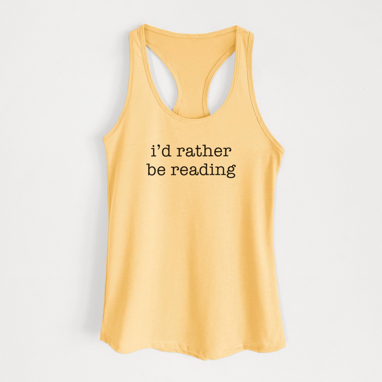 I'd Rather Be Reading - Women's Racerback Tanktop