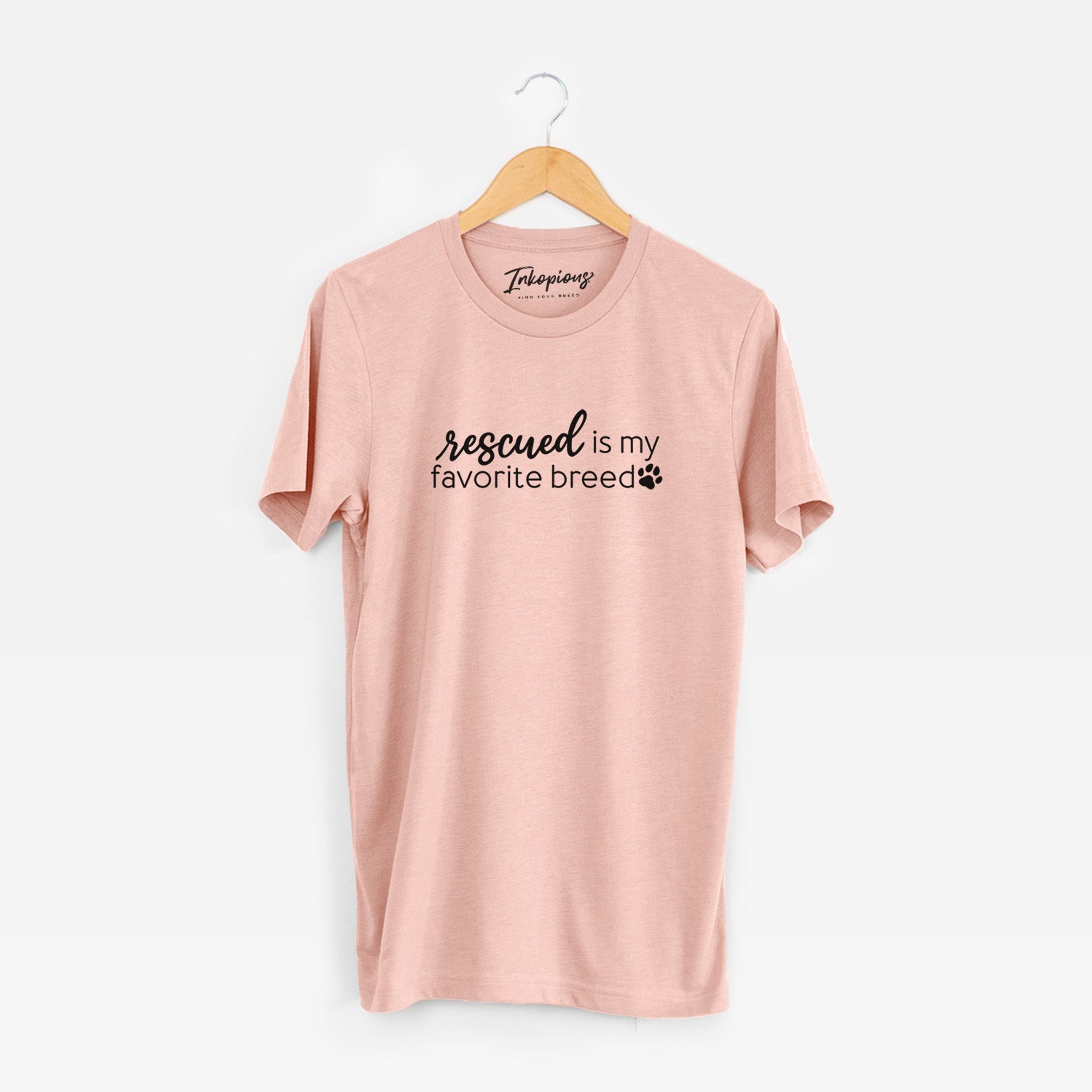 Rescued is My Favorite Breed - Unisex Crewneck