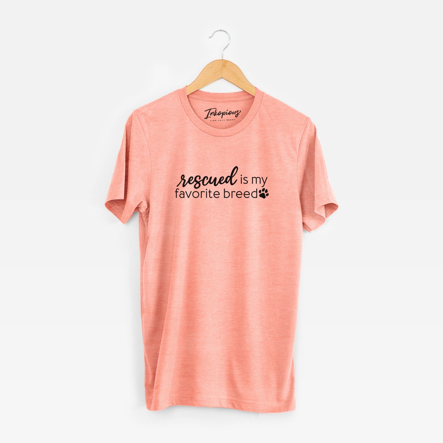 Rescued is My Favorite Breed - Unisex Crewneck