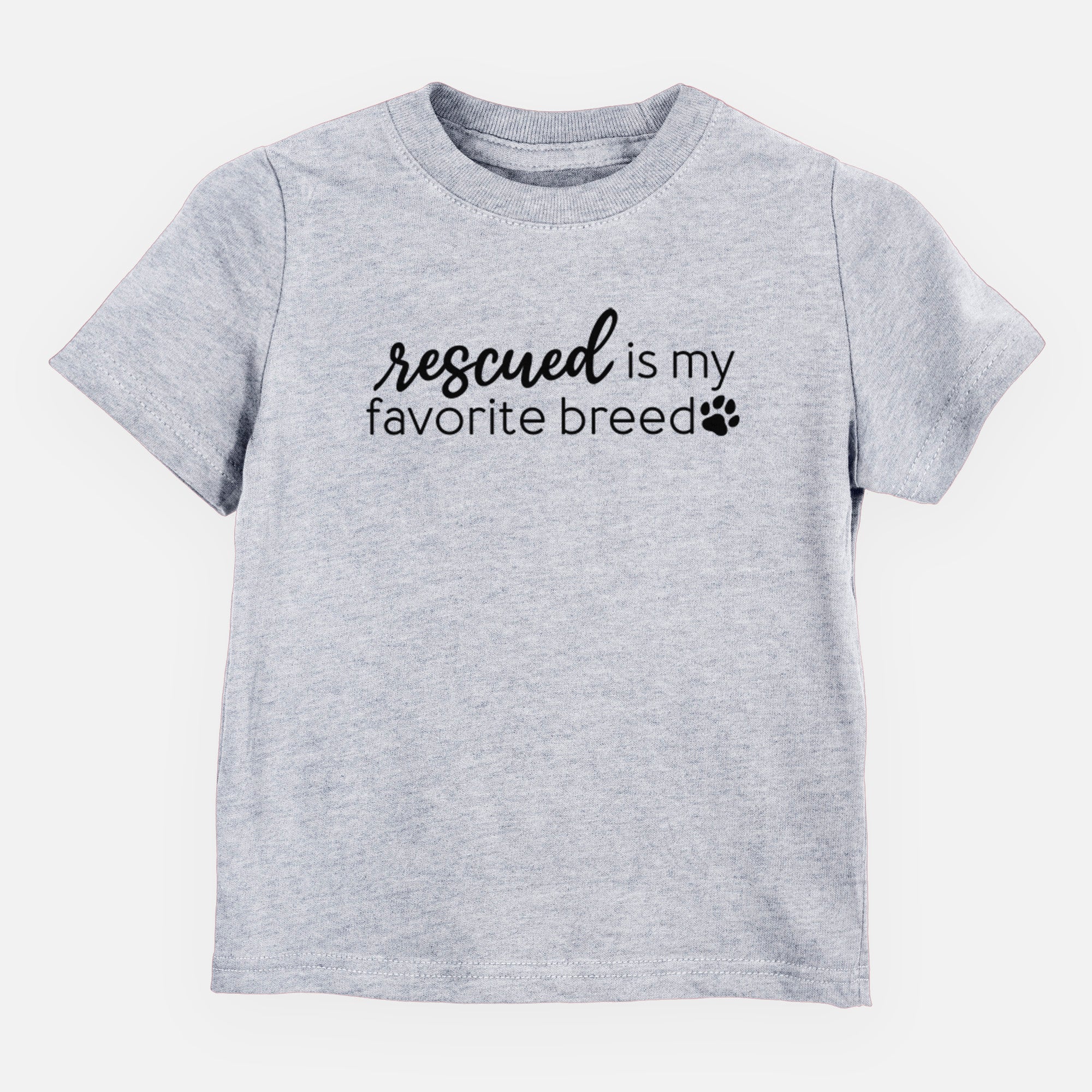 Rescued is My Favorite Breed - Kids/Youth/Toddler Shirt