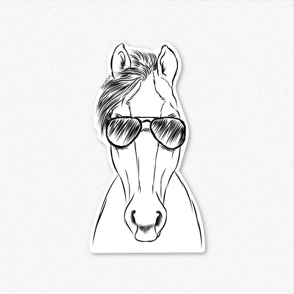 Rio the Horse - Decal Sticker