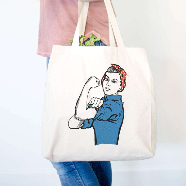 Rosie the riveter online tote bag