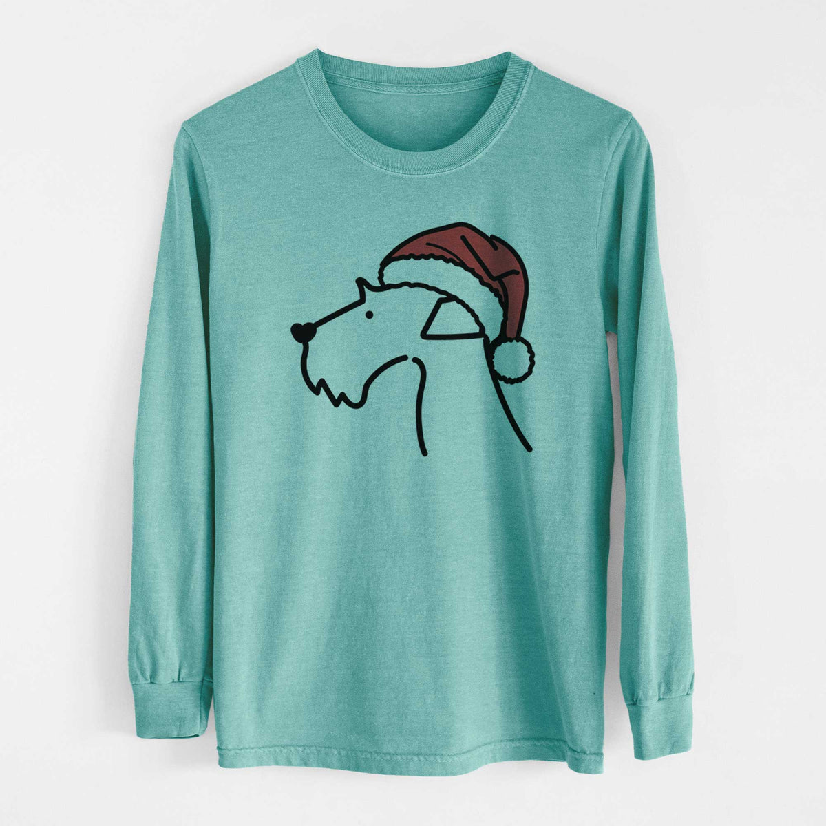 Jolly Airedale Terrier - Heavyweight 100% Cotton Long Sleeve