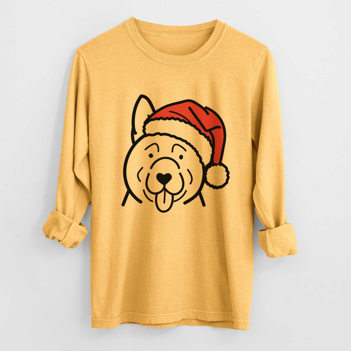 Jolly Akita - Heavyweight 100% Cotton Long Sleeve