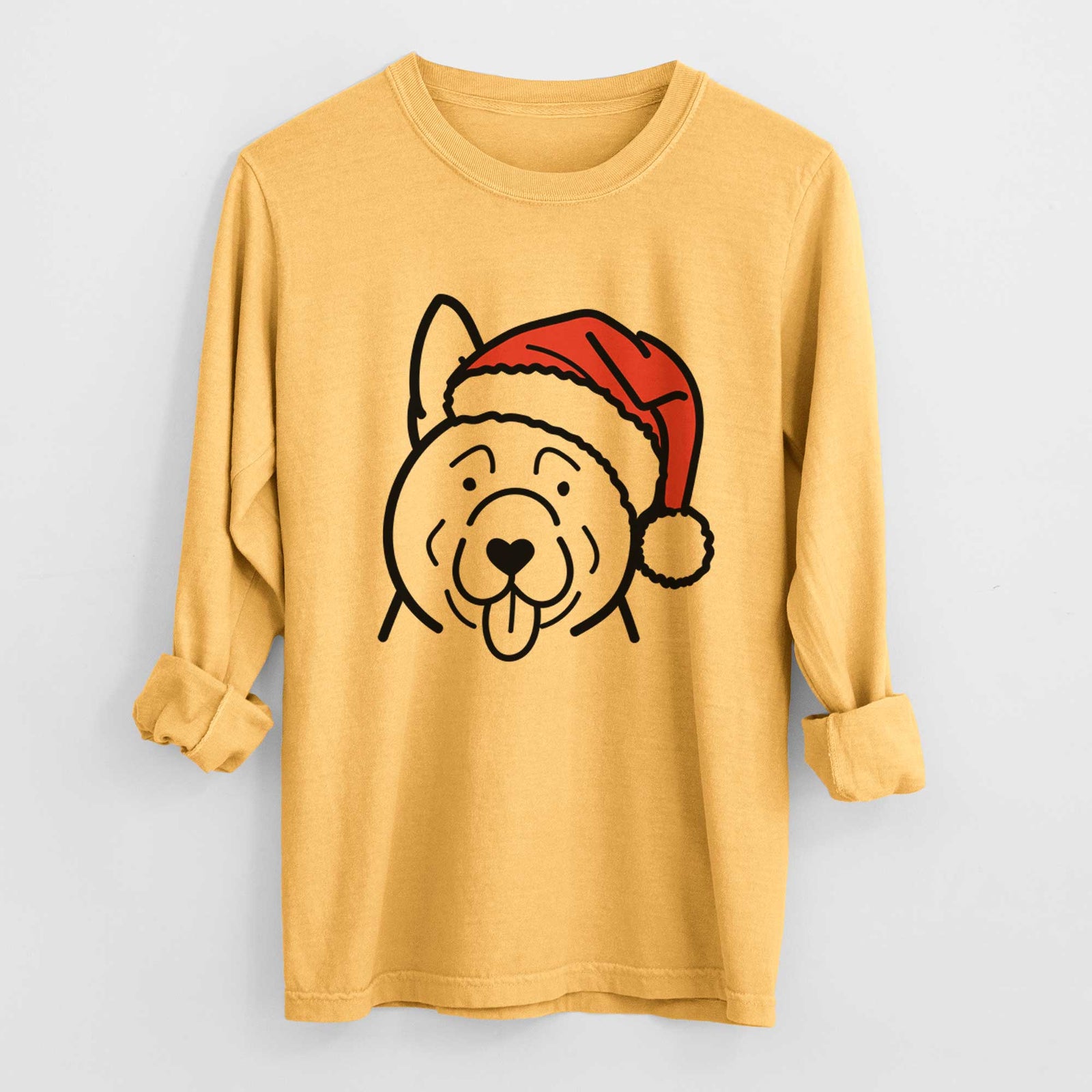 Jolly Akita - Heavyweight 100% Cotton Long Sleeve