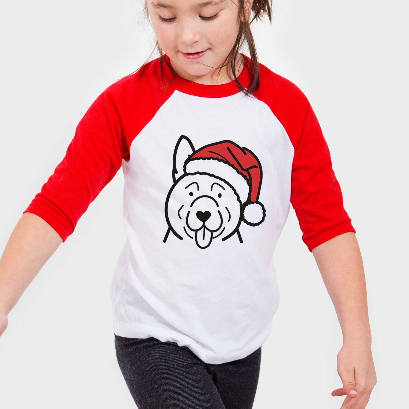 Jolly Akita - Youth 3/4 Long Sleeve