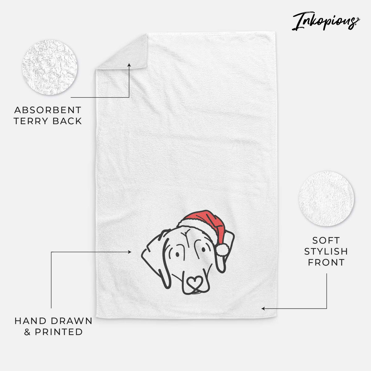 Jolly Beagle - Aly - Decorative Hand Towel